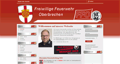Desktop Screenshot of feuerwehr-oberbrechen.de